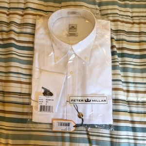 Peter Millar Long Sleeve UNC Golf Shirt